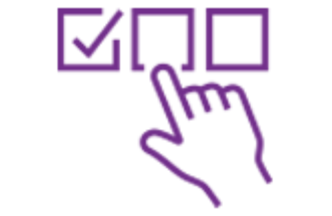 Flexibility - select your own features Icon
